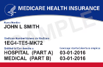 Example Medicare Card